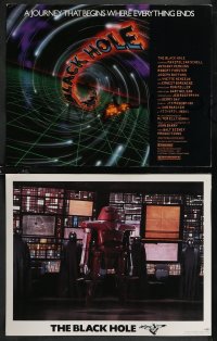 2f0943 BLACK HOLE 9 LCs 1979 Disney sci-fi, Maximilian Schell, Ernest Borgnine, Robert Forster