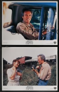 2f0958 BRIDGES OF MADISON COUNTY 8 LCs 1995 Clint Eastwood directs & stars w/Meryl Streep!