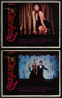 2f0960 CABARET 8 LCs 1972 Liza Minnelli in Nazi Germany, directed by Bob Fosse, Joseph Caroff art!