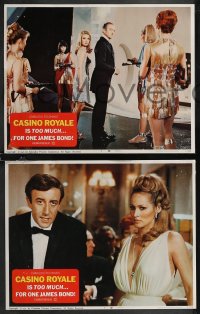 2f0961 CASINO ROYALE 8 LCs 1967 Peter Sellers, Niven, Welles, Ursula Andress, James Bond spoof!