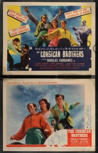 2f0964 CORSICAN BROTHERS 8 LCs 1941 Douglas Fairbanks Jr. in a dual role as twins, Ruth Warrick!