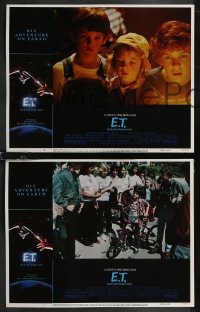 2f0970 E.T. THE EXTRA TERRESTRIAL 8 LCs 1982 Steven Spielberg classic, Henry Thomas, Drew Barrymore!