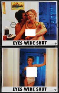 2f0974 EYES WIDE SHUT 8 LCs 1999 Stanley Kubrick directed, Tom Cruise, sexy Nicole Kidman!