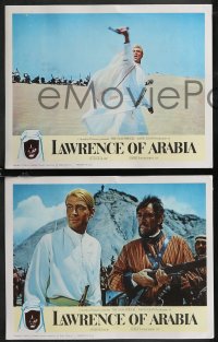 2f1033 LAWRENCE OF ARABIA 7 LCs 1963 David Lean, Peter O'Toole, Quinn, Alec Guinness, Rains!