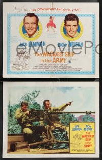 2f1030 WACKIEST SHIP IN THE ARMY 8 LCs 1960 Jack Lemmon & Ricky Nelson in the Navy!