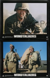 2f1031 WINDTALKERS 8 LCs 2002 World War II soldier Nicolas Cage, directed by John Woo!