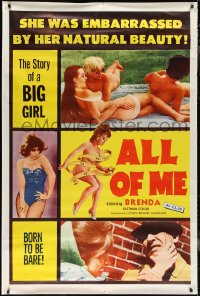 2g0091 ALL OF ME 40x60 1963 Brenda Denaut, she was embarrassed by her beauty, sexy & ultra rare!