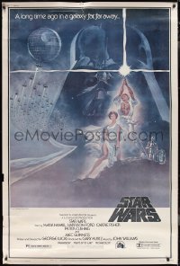 2g0106 STAR WARS style A 40x60 1977 George Lucas classic sci-fi epic, great art by Tom Jung!
