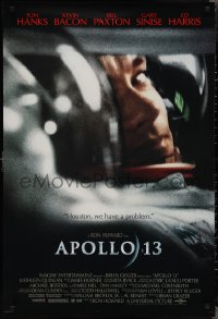 2g1036 APOLLO 13 DS 1sh 1995 Ron Howard directed, Tom Hanks, image of module in moon's orbit!