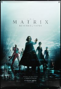 2g0088 MATRIX RESURRECTIONS 4 DS bus stops 2021 Keanu Reeves, Carrie-Anne Moss return to source!