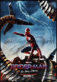 2g0083 SPIDER-MAN: NO WAY HOME DS bus stop 2021 great action image w/ Tom Holland in title role!