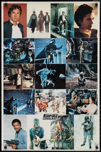 2g0558 EMPIRE STRIKES BACK 23x35 New Zealand commercial poster 1980 George Lucas, many images!