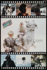 2g0557 EMPIRE STRIKES BACK 23x35 New Zealand commercial poster 1979 with great image of tauntaun!