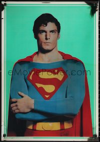 2g0570 SUPERMAN 2 foil 21x30 commercial posters 1978 Christopher Reeve, top cast!