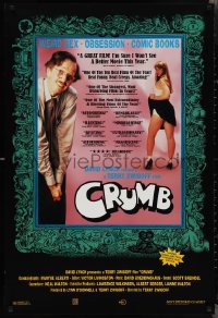 2g1101 CRUMB 1sh 1995 underground comic book artist and writer, Robert Crumb!