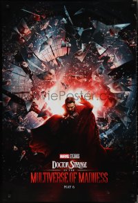 2g1119 DOCTOR STRANGE IN THE MULTIVERSE OF MADNESS teaser DS 1sh 2022 Cumberbatch in title role!