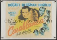 2g0307 CASABLANCA Egyptian poster R2000s Humphrey Bogart, Ingrid Bergman, Curtiz classic!