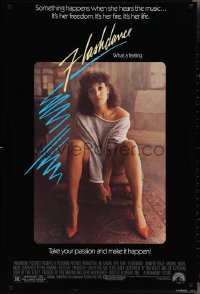 2g1139 FLASHDANCE 1sh 1983 sexy dancer Jennifer Beals, take your passion and make it happen!