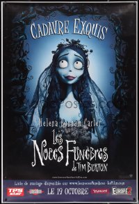 2g0123 CORPSE BRIDE advance DS French 1p 2005 Tim Burton stop-motion animated horror musical, Emily!