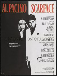 2g0623 SCARFACE French 15x20 1984 Al Pacino as Tony Montana, Michelle Pfeiffer, Brian De Palma!