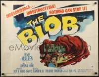 2g0907 BLOB 1/2sh 1958 Steve McQueen, cool art of the indescribable & indestructible monster!