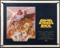 2g0915 EMPIRE STRIKES BACK 1/2sh R1981 George Lucas sci-fi classic, cool artwork by Tom Jung!