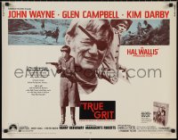 2g0949 TRUE GRIT M-rated 1/2sh 1969 John Wayne as Rooster Cogburn, Kim Darby, Glen Campbell