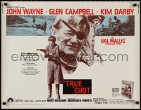2g0950 TRUE GRIT int'l 1/2sh 1969 John Wayne as Rooster Cogburn, Kim Darby, Glen Campbell