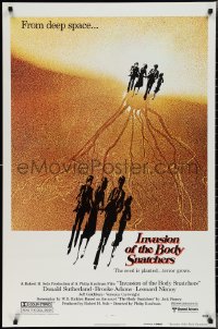 2g1210 INVASION OF THE BODY SNATCHERS advance 1sh 1978 Philip Kaufman sci-fi, read the Dell book!