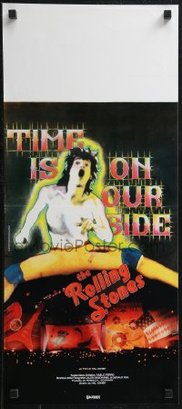 2g0439 LET'S SPEND THE NIGHT TOGETHER Italian locandina 1987 Rolling Stones, Jagger, Time Is On Our Side!