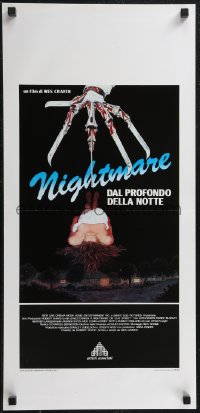 2g0443 NIGHTMARE ON ELM STREET Italian locandina 1985 Wes Craven, different horror art by Mansur!