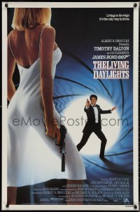 2g1266 LIVING DAYLIGHTS int'l 1sh 1987 Timothy Dalton as the most dangerous James Bond ever!