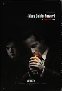 2g1286 MANY SAINTS OF NEWARK teaser DS 1sh 2021 The Sopranos mafia prequel, Michael Gandolfini!