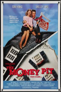 2g1304 MONEY PIT 1sh 1986 Steven Spielberg, Tom Hanks & Shelley Long are deeply in love & debt!
