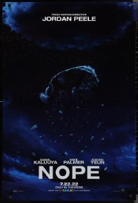 2g1320 NOPE teaser DS 1sh 2022 Jordan Peele sci-fi horror thriller, Daniel Kaluuya, wild image!