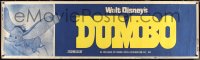 2g0014 DUMBO paper banner R1972 art from Walt Disney circus elephant classic!