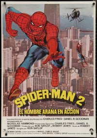 2g0295 SPIDER-MAN STRIKES BACK Spanish 1978 Marvel Comics, Spidey in his greatest challenge!