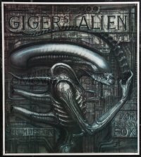 2g0510 ALIEN 20x22 special poster 1990s Ridley Scott sci-fi classic, cool H.R. Giger art of monster!