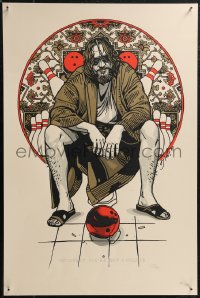 2g0472 BIG LEBOWSKI #359/400 16x24 art print 2019 The Dude, bowling ball & pins by Tyler Stout!
