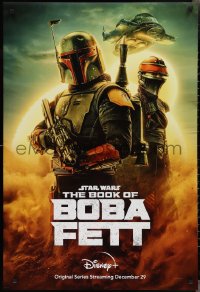 2g0574 BOOK OF BOBA FETT DS tv poster 2021 Star Wars, Walt Disney+, Morrison in title role with Wen!