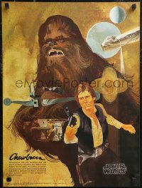 2g0535 STAR WARS 18x24 special poster 1977 A New Hope, George Lucas, Nichols, Coca-Cola, 4 of 4!