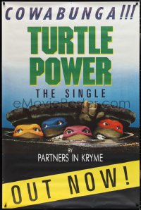 2g0011 TEENAGE MUTANT NINJA TURTLES 40x60 music poster 1990 Partners In Kryme hit single, NYC sewer!