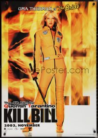 2g0364 KILL BILL: VOL. 1 teaser DS Thai poster 2003 Quentin Tarantino, Uma Thurman by Dee!
