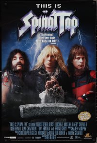2g0595 THIS IS SPINAL TAP 27x40 video poster R2000 Rob Reiner heavy metal rock & roll cult classic!