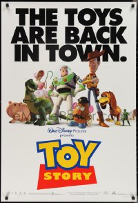 2g1462 TOY STORY int'l 1sh 1995 Disney & Pixar cartoon, great images of Buzz, Woody & cast!