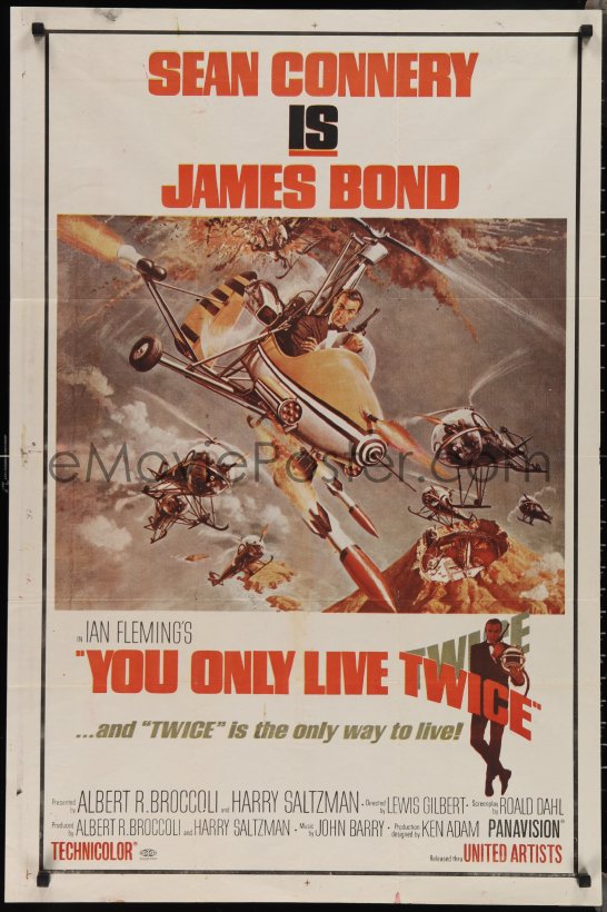 eMoviePoster.com: 2g0201 YOU ONLY LIVE TWICE Indian 1967 Sean Connery ...