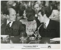 2h0642 AL PACINO signed 8x10 still 1974 in court with Duvall and Keaton in The Godfather Part II!