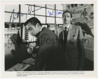 2h0671 BRAVE BULLS signed 8x10 still 1951 by BOTH Mel Ferrer AND Anthony Quinn!