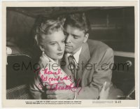 2h0706 DEBORAH KERR signed 8x10 still 1953 close up with Burt Lancaster in From Here To Eternity!