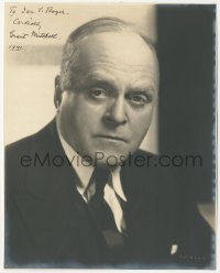 2h0757 GRANT MITCHELL signed deluxe 7.5x9.5 still 1941 head & shoulders portrait wearing suit & tie!